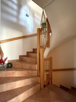 Treppe zum OG