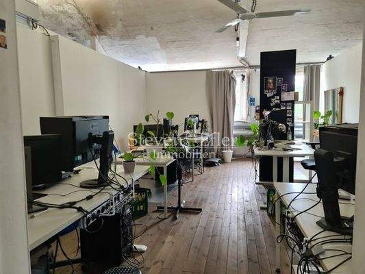 Büroflächen auf der Mezzanine