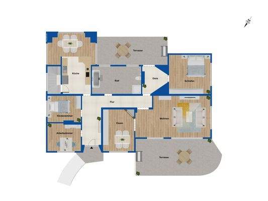 Grundriss Erdgeschoss