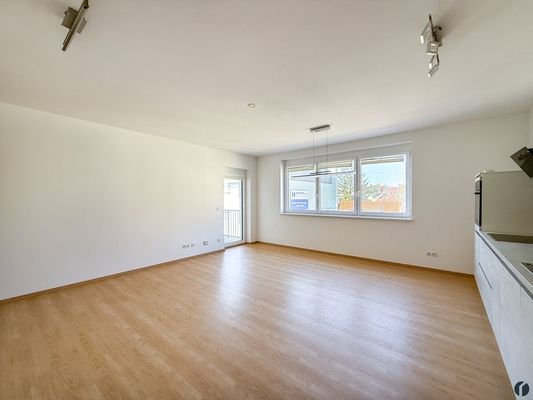 Wohnraum mit offener Küche