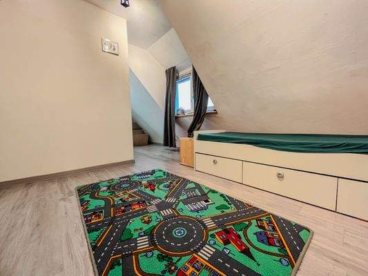 Kinderzimmer im Dachgeschoss