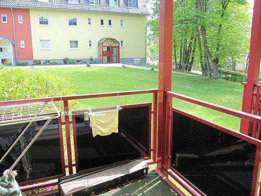 Ausblick Balkon