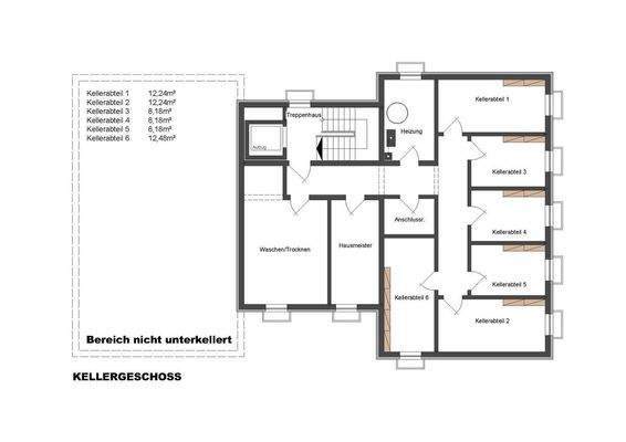 Keller 1 gehört zur Wohnung
