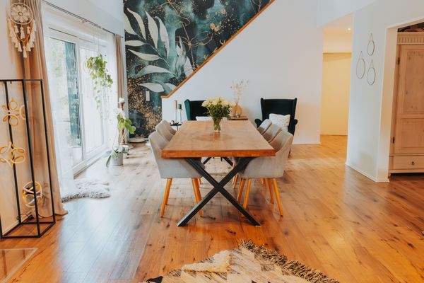 Esszimmer mit Galerie