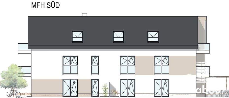 Ansicht MFH Süd