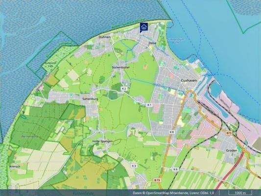 Spitzenlage an der CUX-Spitze