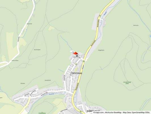 Geolyzer Kartenausschnitt