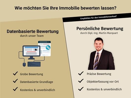 Bewertung Ihre Immobilie