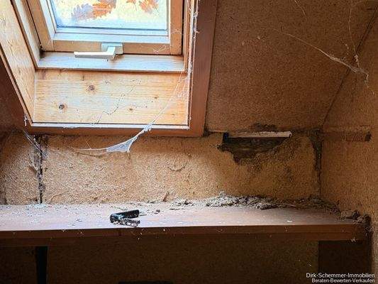 Schaden in der Aussenwand