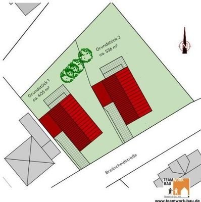 Lageplan-Grundstück