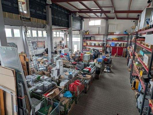 Lagerhalle Innenansicht