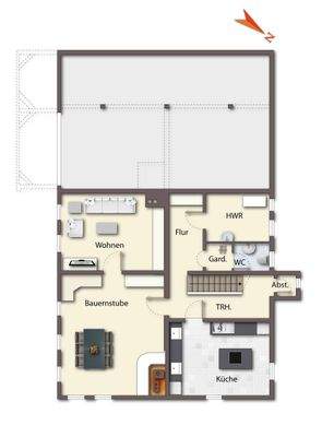 Grundriss Obergeschoss