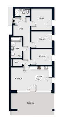 Grundriss ohne Maßstab