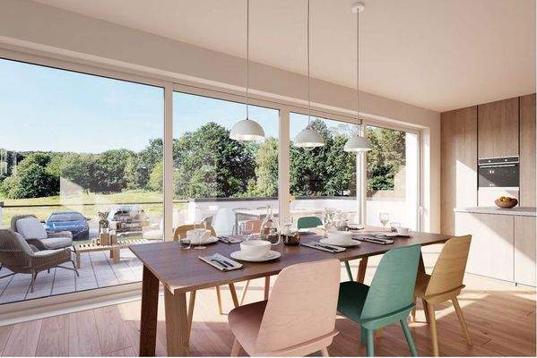 möglicher Ausblick aus dem EG