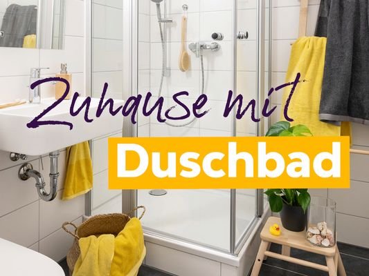 Zuhause mit Duschbad