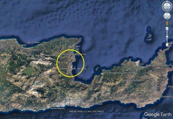 Kreta, Katsikia: Gruppe von Grundstücken mit Meerblick zu verkaufen