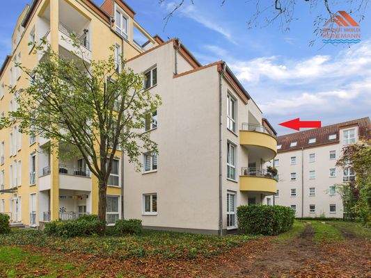 Außensicht - Blick auf Balkon