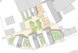 Lageplan - städtebaulicher Entwurf