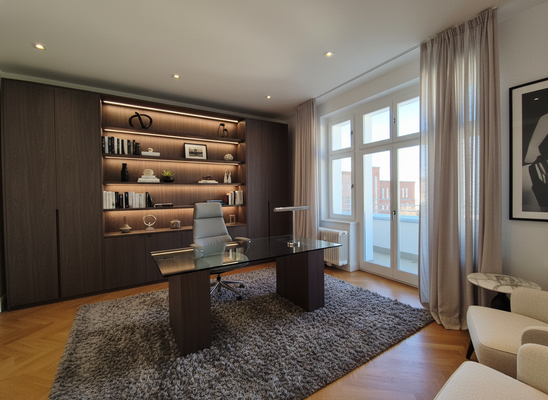 unverbindl. Visualisierung Arbeitszimmer