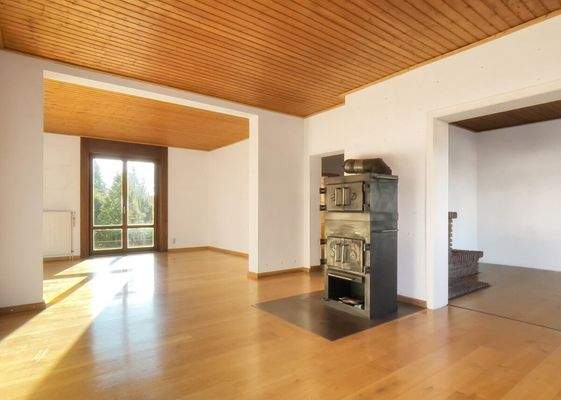 Wohn- Eß- u. Kaminzimmer