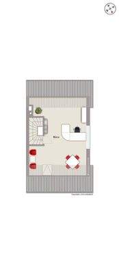 Grundriss DG Rudolfstr. 14a und 14c