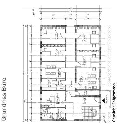 Grundriss EG Büro