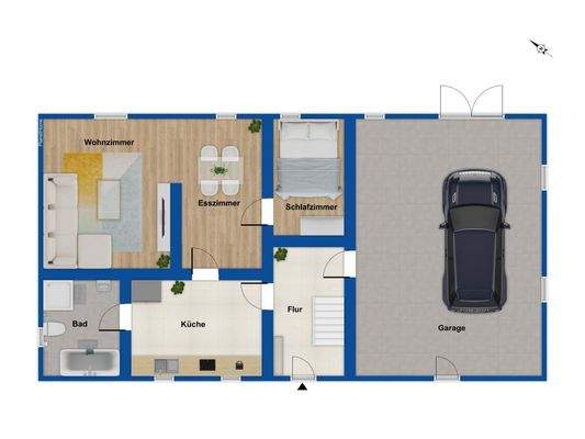 Grundriss Erdgeschoss