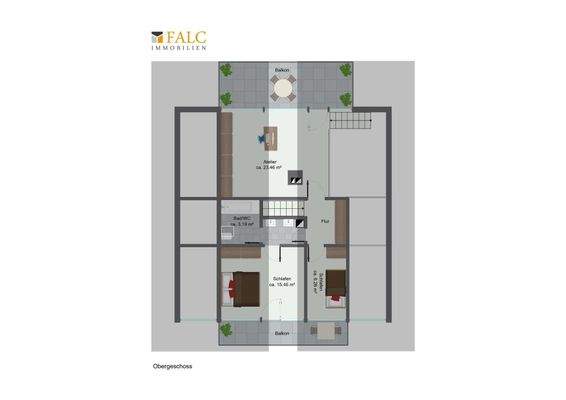 Grundriss-Obergeschoss