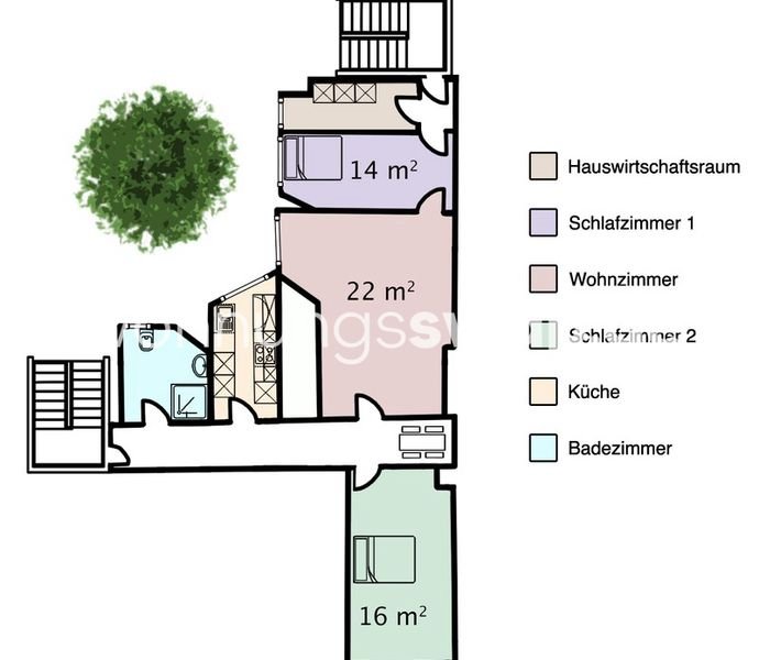 3 Zimmer Wohnung in Berlin (Gesundbrunnen)