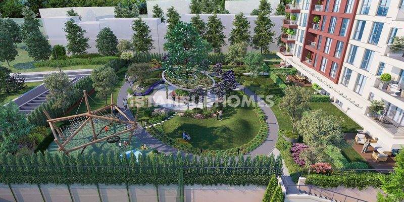 Balcony Flats on Basın Express Road in Bağcılar Istanbul