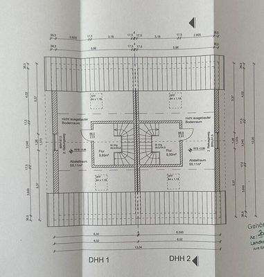 Haus 1+2_Grundriss Dachgeschoss
