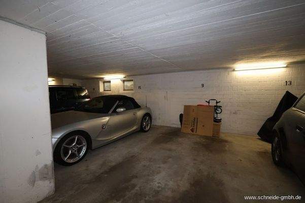 Garage Stellplatz Nr. 31, heute umbenannt wie Wohnungsnummer