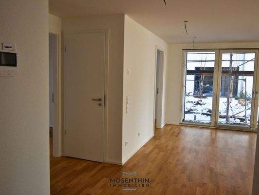 Blick vom Eingangsbereich