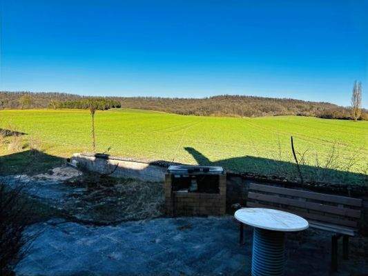 Natur pur... der Ausblick nach Osten