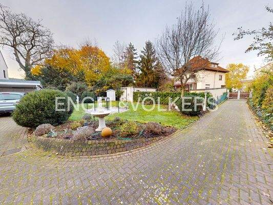 Repräsentative Einfahrt