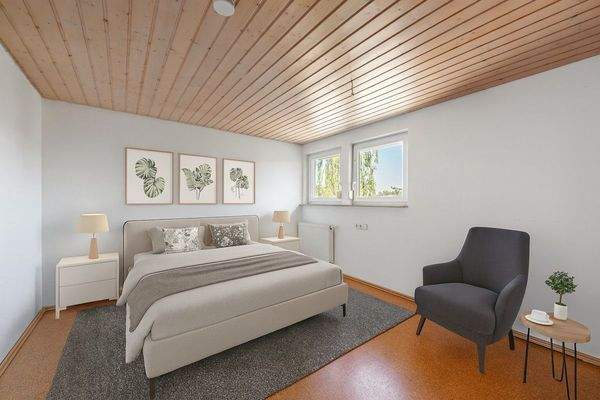 Schlafzimmer OG (KI generiert)