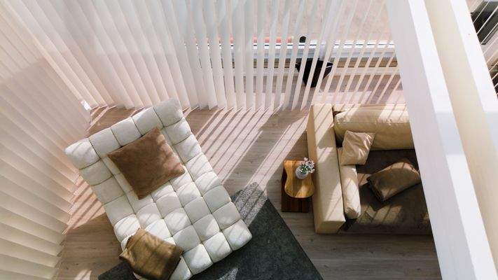 Blick von der Galerie