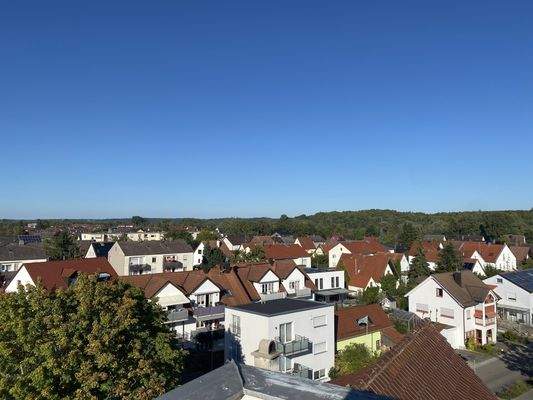 Ein herrlicher Ausblick über Gersthofen über 360 Grad