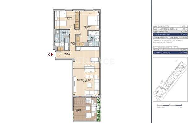 Affordable Flats with Large Terraces in Benalmádena Pueblo