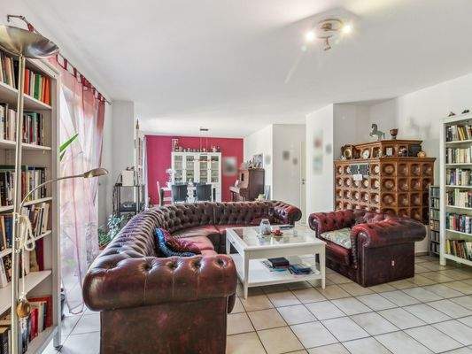 mit wasserführenden Kachelofen für behagliche Wärme