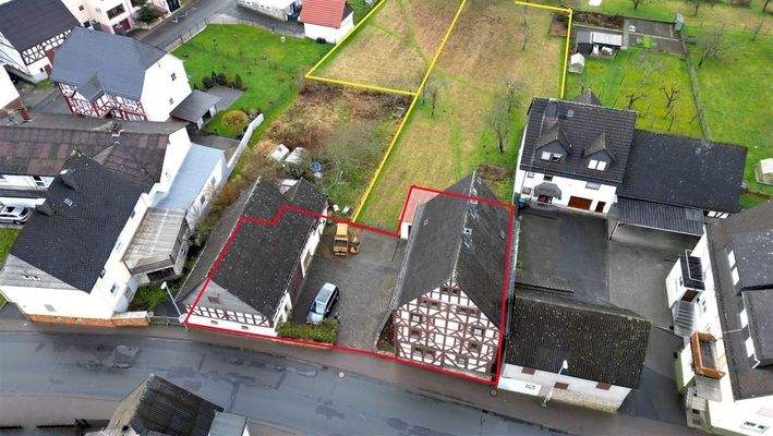 Fachwerkidylle von oben