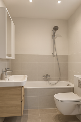 Badezimmer EG Beispielbild KI