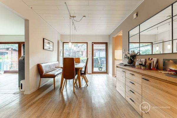 Essbereich mit Terrassenzugang