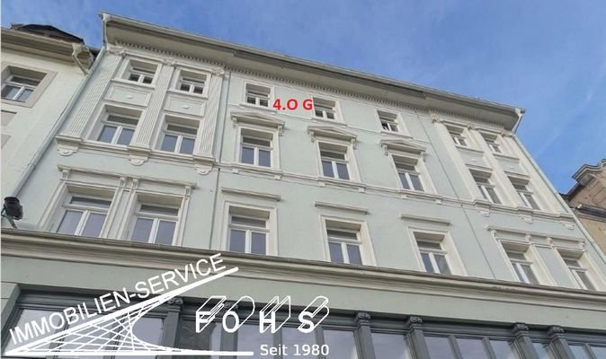 5 Z.-Wohnung 157 m² ANSICHT 1 Fassade 4. O G