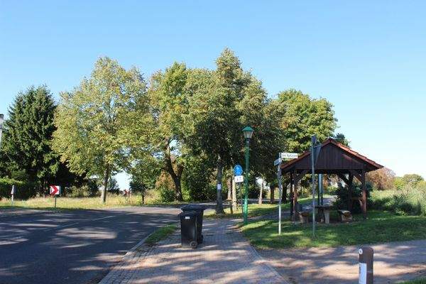 Blick Richtung Landstraße