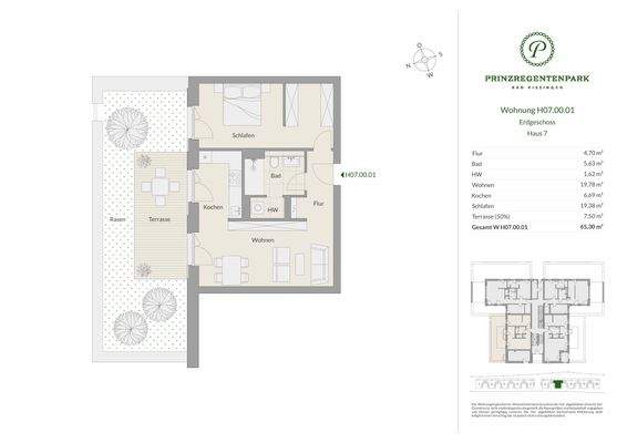 Grundriss Haus 7 - H07.00.01