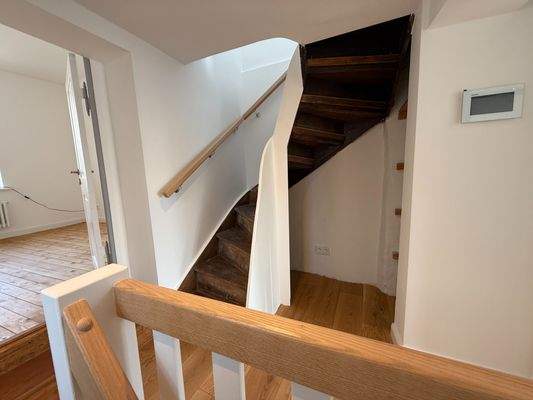 Zugang zum zweiten Stockwerk