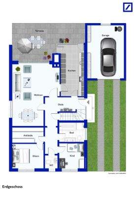 Grundriss Erdgeschoss