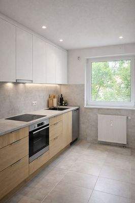 Küche nach Sanierung