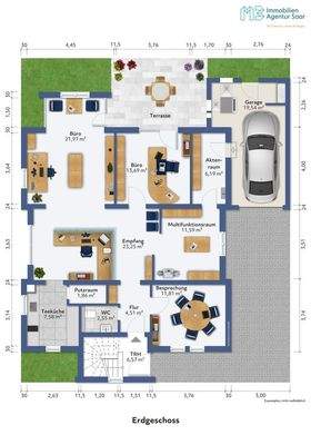 Attraktive Bürofläche in Rehlingen-Siesburg